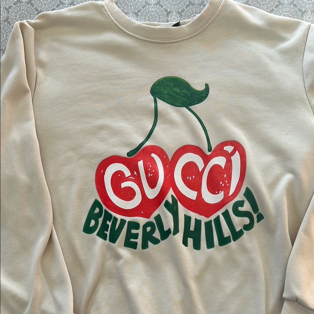 Gucci Beverly Hills Cherry Sweatshirt
